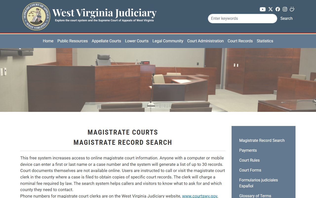 Monongalia County court records after arrest MCRSearch explainer